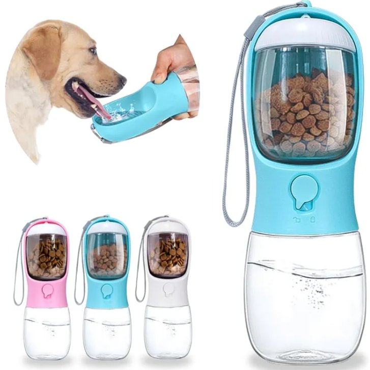 Botella de Agua Portátil para Perros